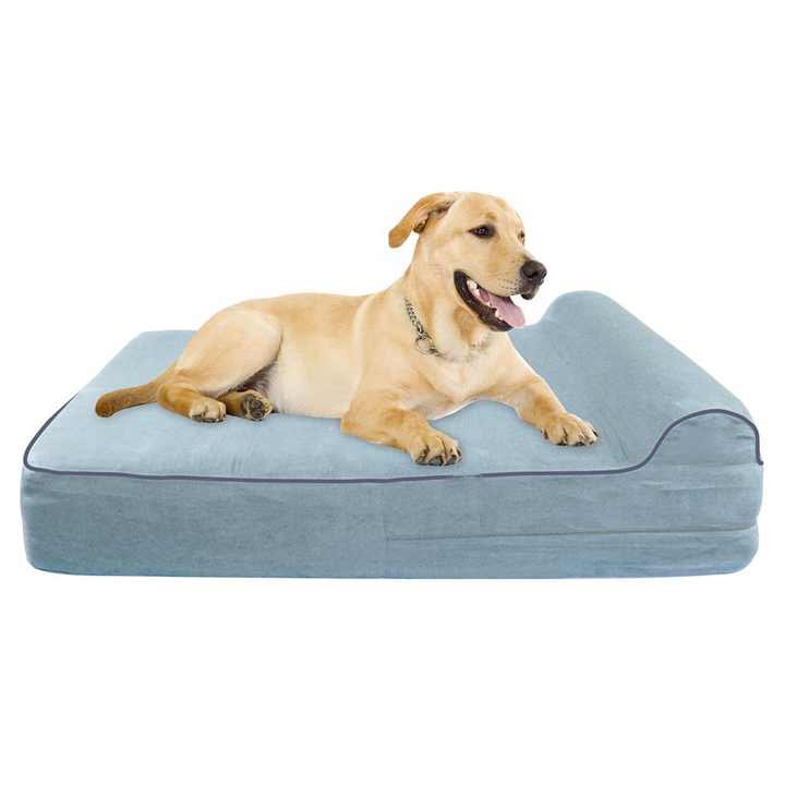 Luxury Large Waterproof Washable Pet Dog Bed with Soft Thick Memory Foam for Dogs and Cats