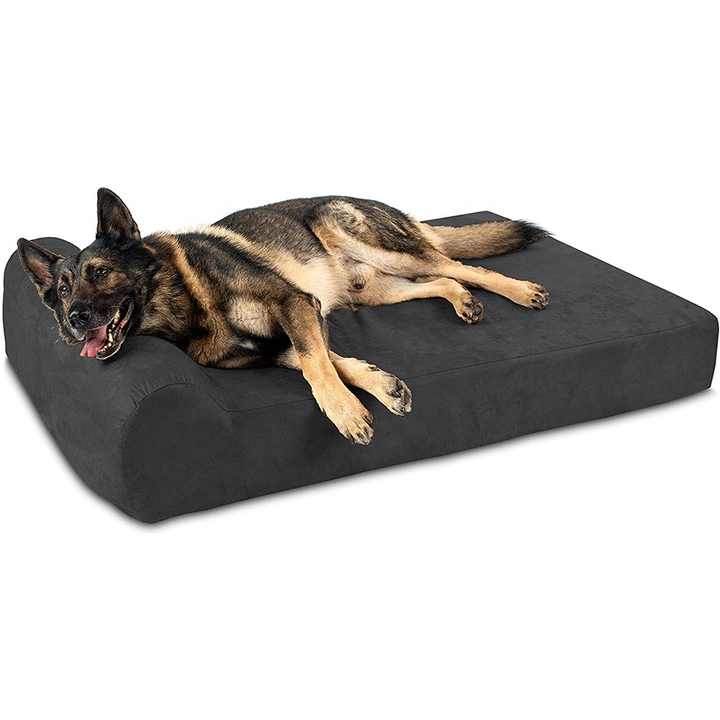 Luxury Large Waterproof Washable Pet Dog Bed with Soft Thick Memory Foam for Dogs and Cats