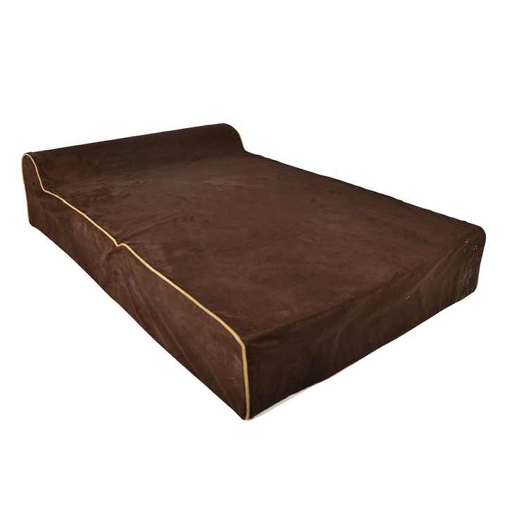 Luxury Large Waterproof Washable Pet Dog Bed with Soft Thick Memory Foam for Dogs and Cats