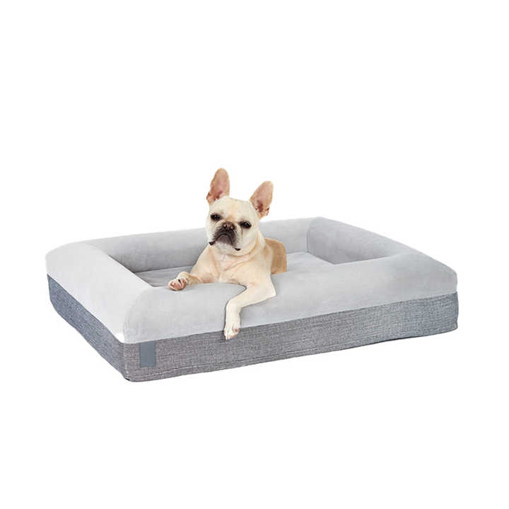 Standard Packaging Washable Fashion Medium Memory Foam Luxury Customized Orthopedic Dog Bed