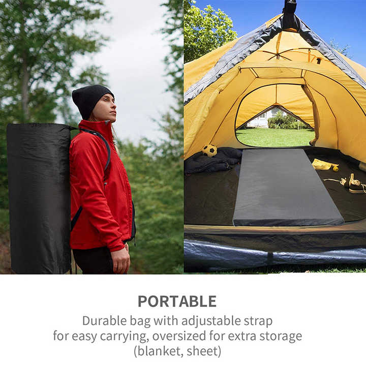 Memory Foam Sleeping Mattress for Home GYM and Camping