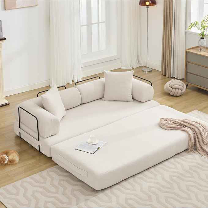 Compressed Corduroy Fabric Modular Sofa Set for Home Apartment Hotel Living Room