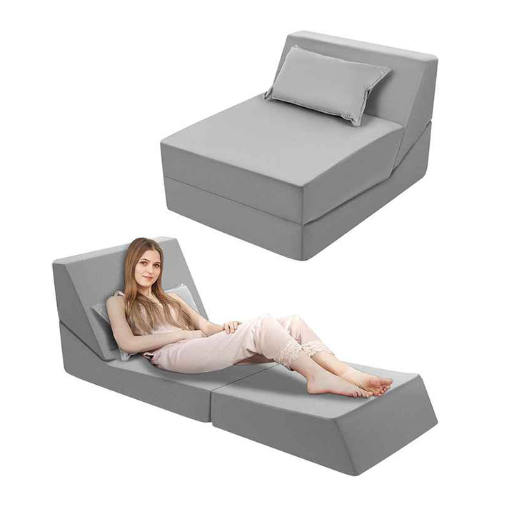 3-IN-1 Foldable Compressed Floor Sofa & Mattress