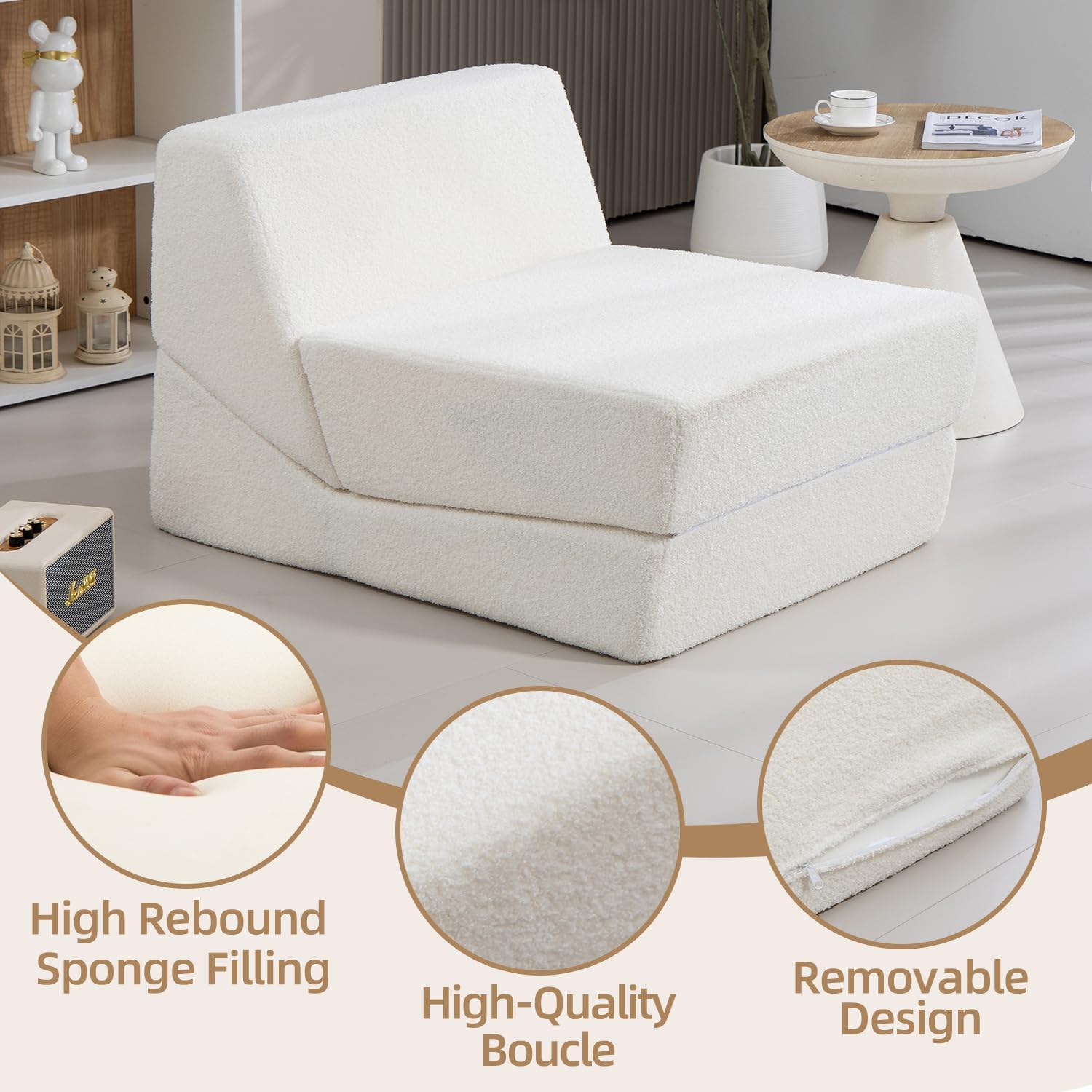 Versatile Folding Sofa Bed Couch