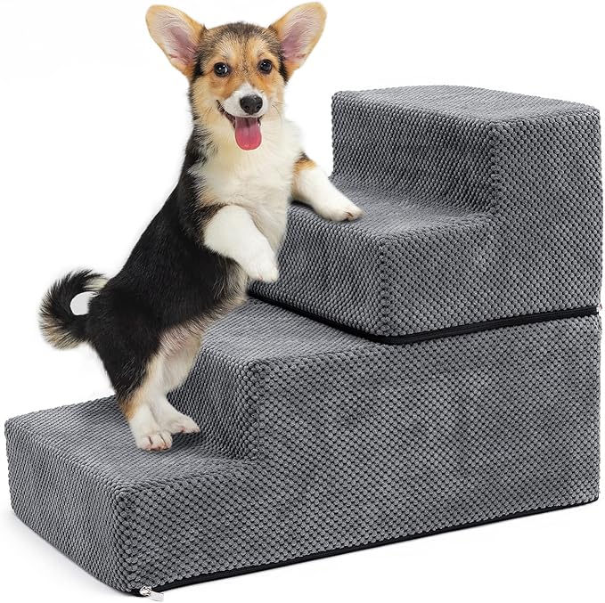 4-Step Foam Pets Steps For Dogs and Smaller Elder Pets