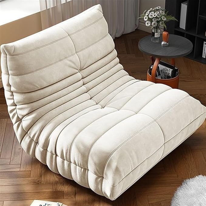 High Density Sponge Suede Single Sofa