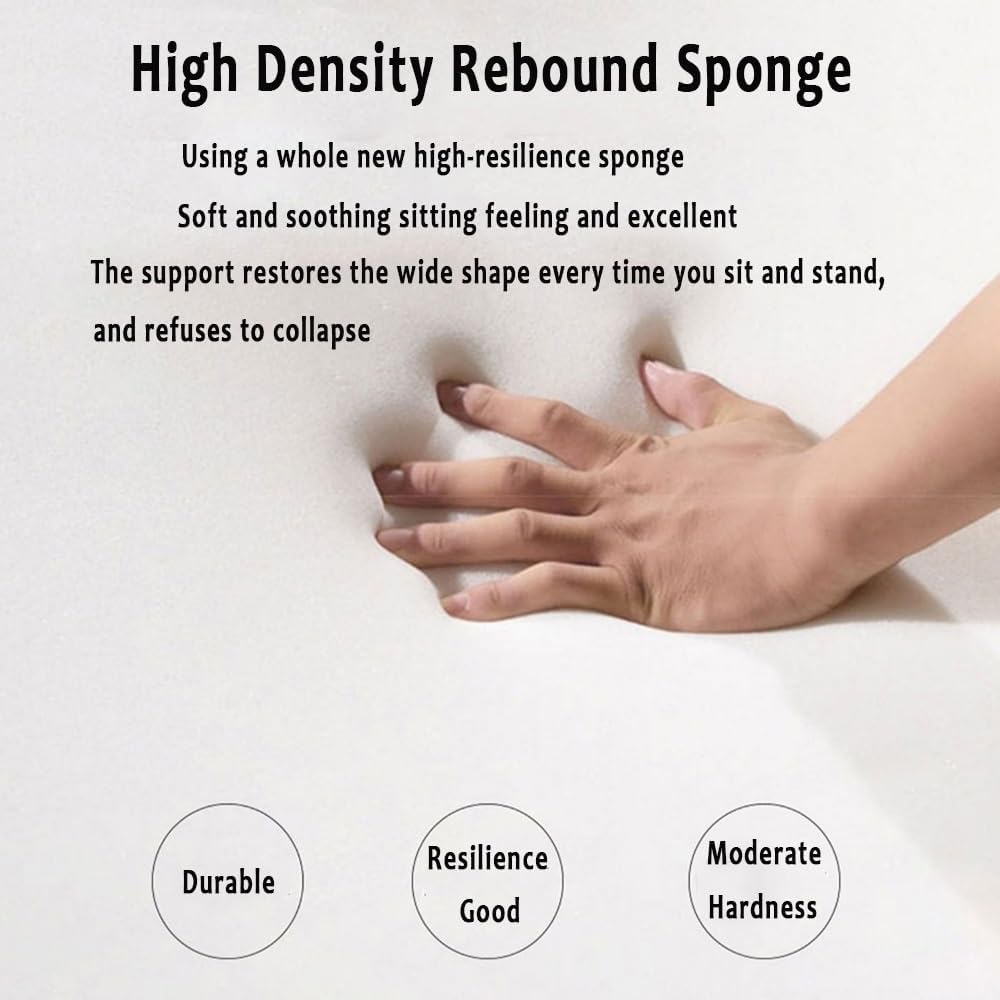 High Density Sponge Suede Single Sofa